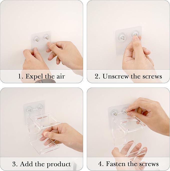 Electric Toothbrush Holder Wall Mounted, Electric Toothbrush Cord Organizer