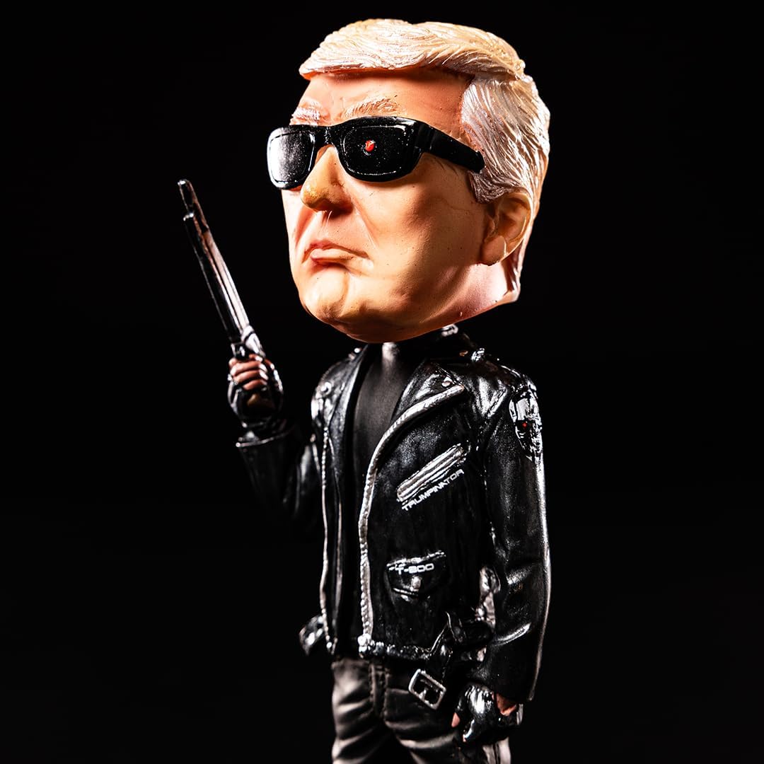 Donald Trump Collectibles - The Trumpinator: 2024 Bobblehead for Proud Patriots and Supporters | #1 Gift for Patriotic Americans
