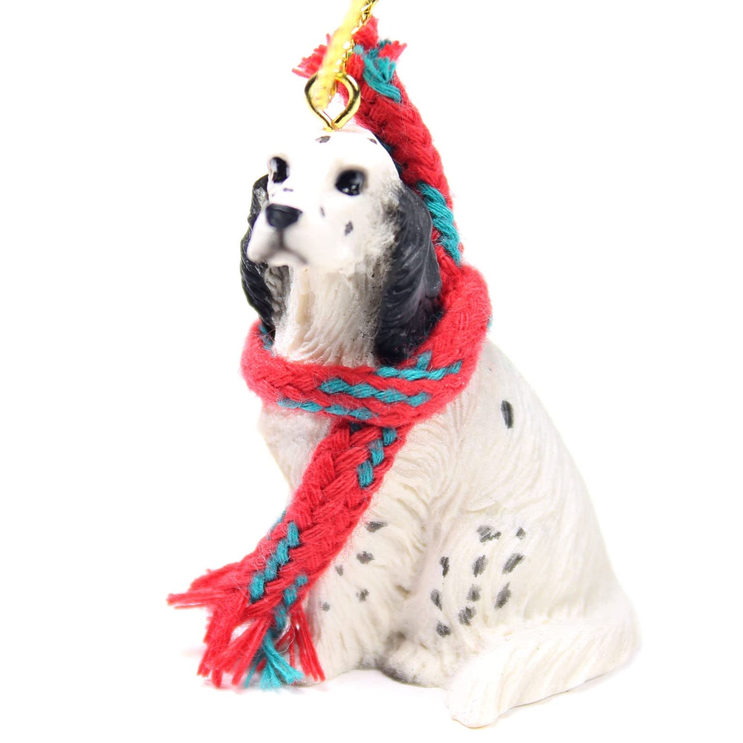 Conversation Concepts English Setter Tiny Miniature One Christmas Ornament (Belton Blue)