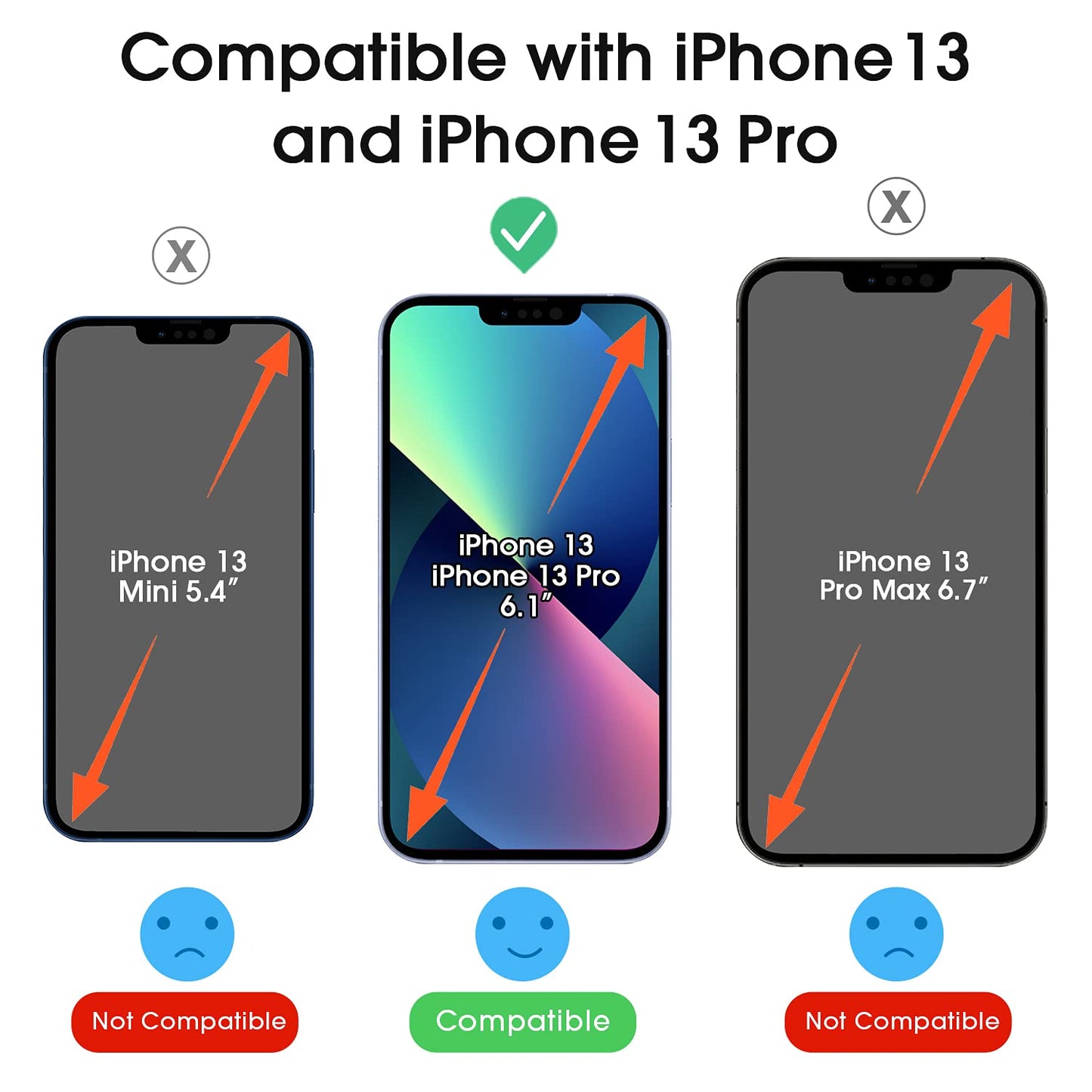amFilm Auto-Alignment OneTouch for iPhone 16 [6.1''] Screen Protector + Camera Lens Protector, Tempered Glass, 30 seconds Installation, Bubble Free, Case Friendly, Anti-Scratch [2+2 Pack]