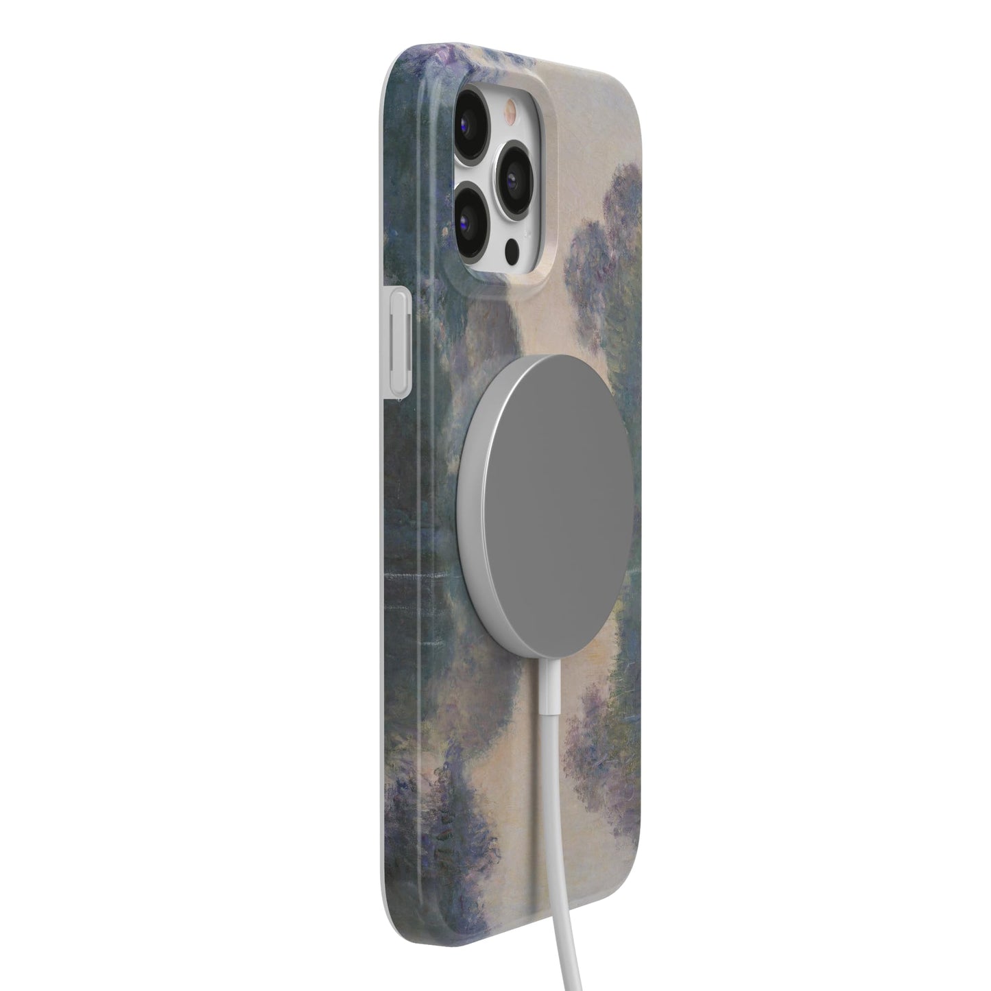 Casely iPhone 13 Pro Max Case | Here Comes The Sun | Colorblock Sunset | Classic Ultra Slim Case Design