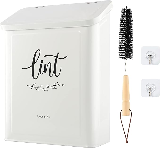 PERFNIQUE Magnetic Lint Bin for Laundry Room