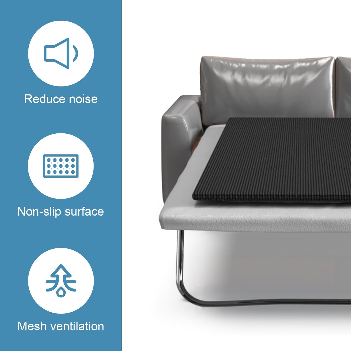 Imperius Sleeper Sofa Support Board 36”x71” Sofa Bed Board for Pull Out Couch, Folds with Frame, Under Mattress Bar Shield, Sofa Bed Support, Folding Bed Board