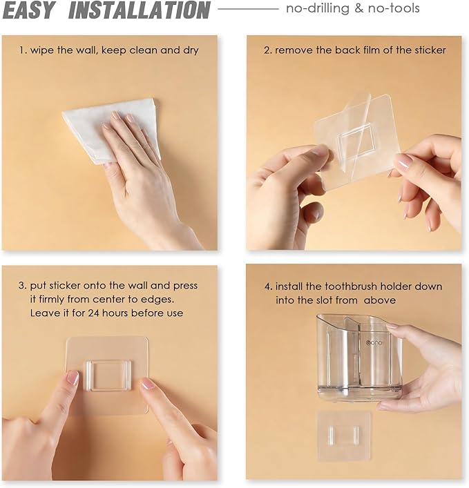 Toothbrush Holders for Bathroom
