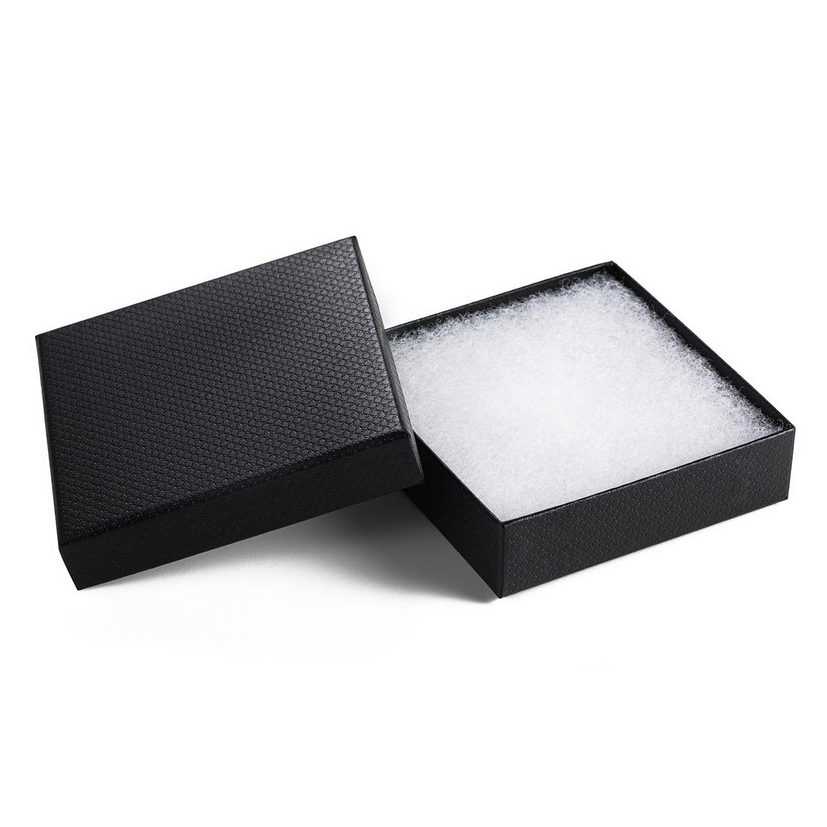 GEFTOL Jewelry Gift Boxes 40 Pack 3.5x3.5x1 Inch Cardboard Jewelry Boxes,Small Gift Boxes for Jewelry Earrings Necklaces Handmade Bangles Bracelets(Black)