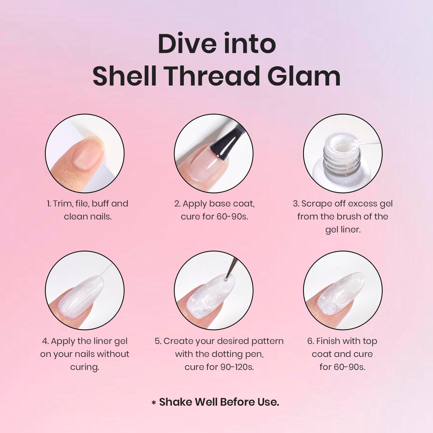 Beetles Nail Stamp, 4Pcs French Tip Tool Easy Manicure Nail Stamper Single Head Soft Silicone Long & Short French Tip Stamp Tool with 2Pcs Nail Scraper Decorations Gift for Women
