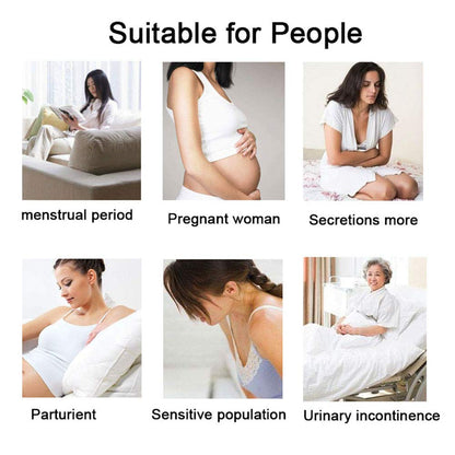 RZJZGZ (5 Pcs 35cm) Extra Long Sanitary Pads for Day and Heavy Flow Menstrual Pads Reusable Washable Sanitary Towels Pads Charcoal Bamboo Cloth Napkins Postpartum Nursing Pads with Mini Carry Bag Set