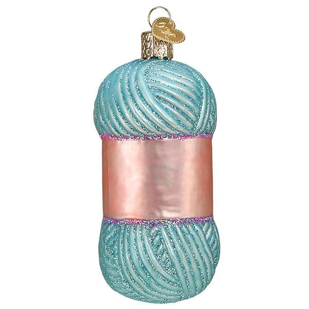 Old World Christmas Crochet Glass Blown Ornaments for Christmas Tree