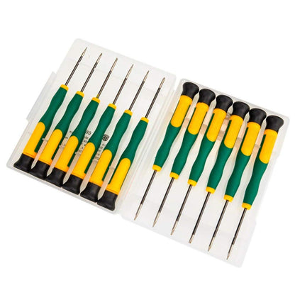 MMOBIEL Magnetic Torx Screwdrivers Set - T2 T3 T4 T5 T6 T8-12 Pcs Screwdriver Set Compatible with iPhone, iPad, MacBook Pro/Air, Laptop, Tablet and More - Repair Kit