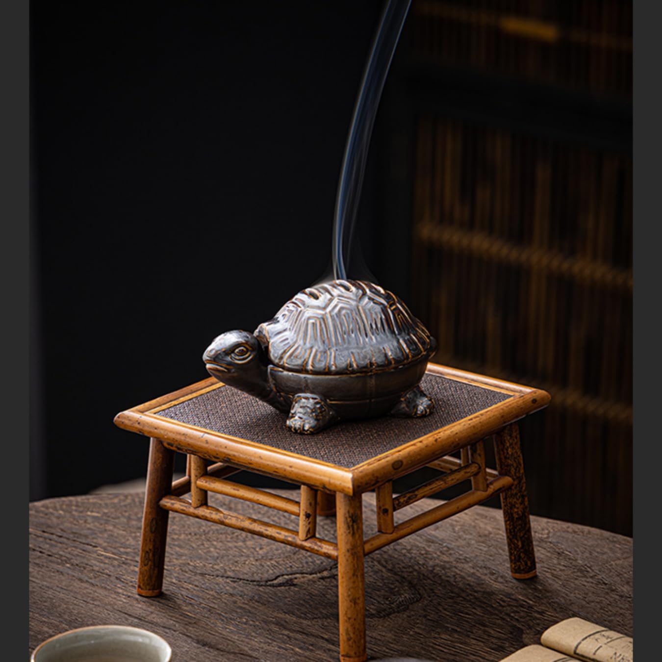 Ceramic Incense Burner, Multi-Functional Incense Burner Holder for Incense Sticks, Coil Incense and Cones, Perfect Home Decor