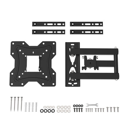 GRIFEMA GB1004 Swivel TV Wall Bracket for 26-55 inch, up to 30KG, Tilt Extendable TV Wall Mount for Flat & Curved Screen, Max Vesa 400X400MM