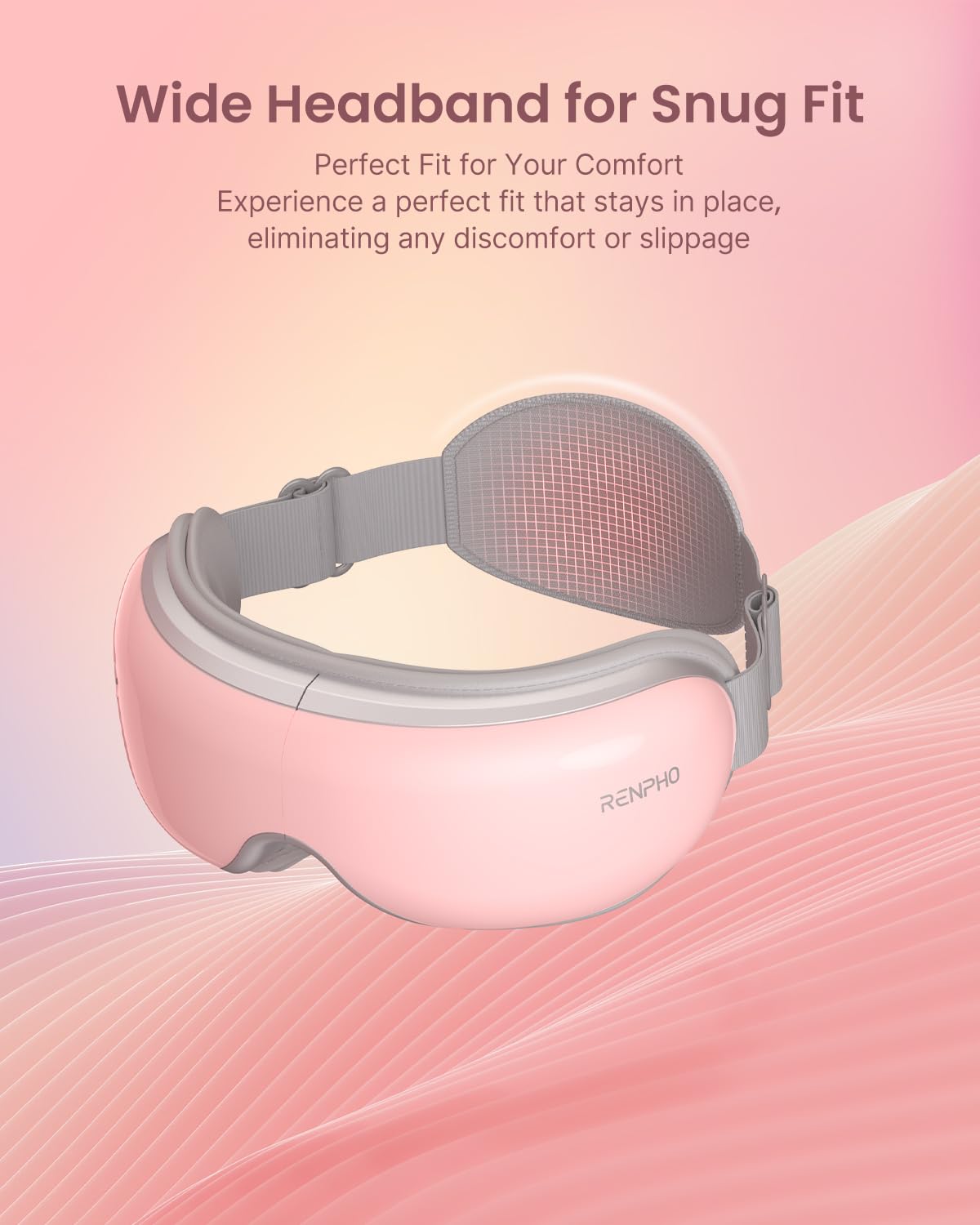 RENPHO Eye Massager with Heat, Valentines Day Gifts for Her Him Birthday Gifts for Women Mom, FSA Eligible HSA Eye Mask for Migraine,Sleep Mask for Dry Eyes Relax, Handheld Massager Eyeris 1