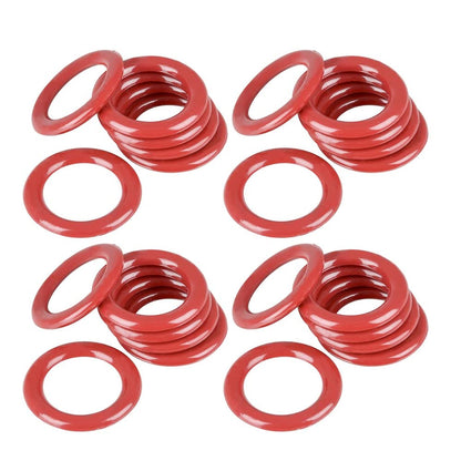 Plastic Carnival Rings - Pack of 24 - 2.5 Inch Rings for Ring Toss - Fun Target Toys - Cool Homemade School and Carnival Party Favors