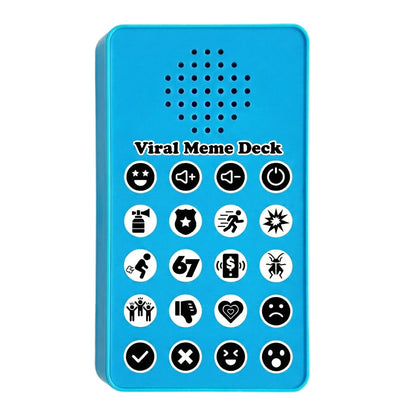 Sound Effects Machine 67 Meme Gifts Funny Gag Buzzers for Trivia Games Show Party Button Board Night Prank Cricket Fart Noise Maker