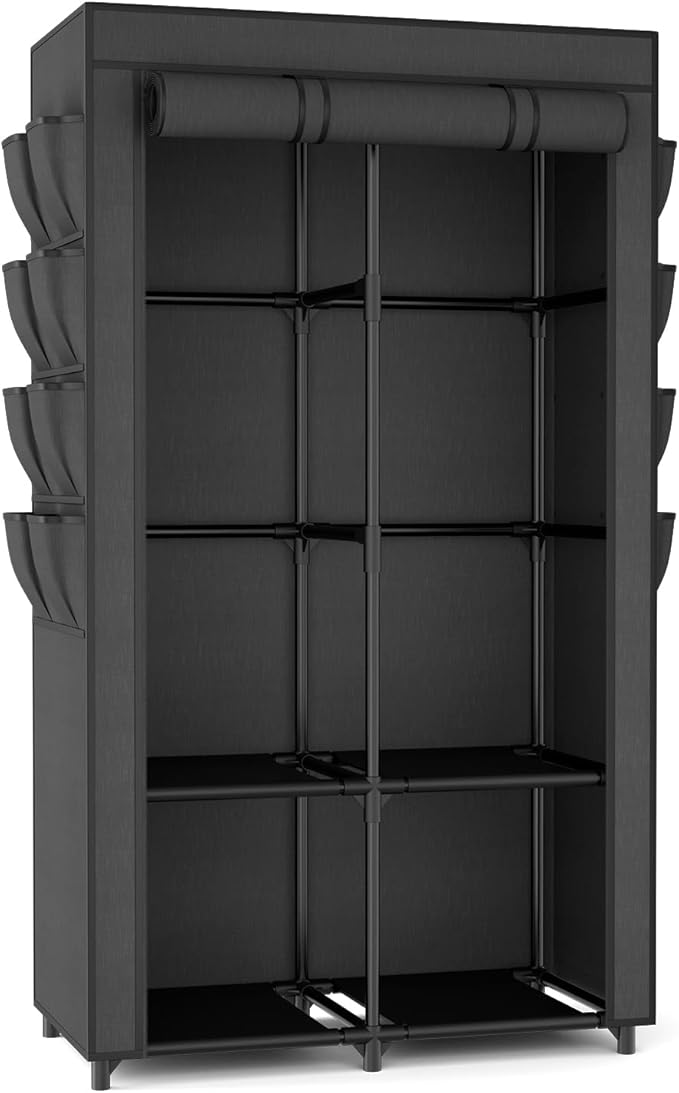 Portable Closet for Hanging Clothes, Portable Wardrobe Closet