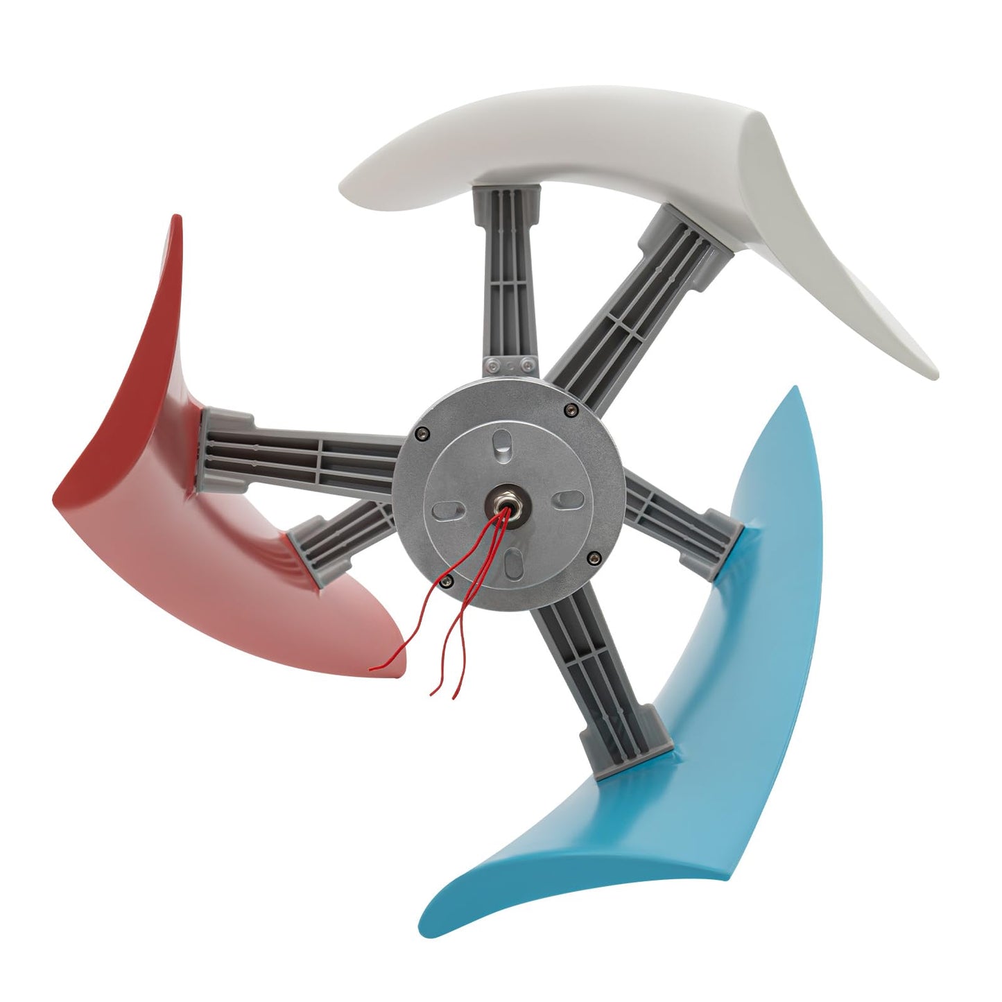 400W Vertical Spiral Wind Power Turbine Generator 3-Blades Helix Wind Turbine Generator 12V DC Vertical Axis Wind Power Generator Kit with Maglev Generator and Controller