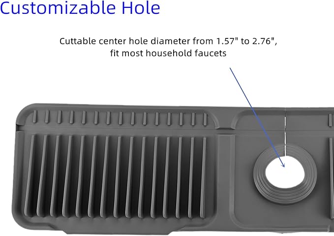 dophee Faucet Mat for Kitchen Sink