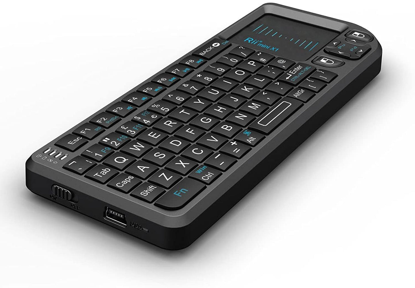 Rii K01X1 2.4 GHz Mini Wireless Keyboard with Mouse Touchpad Remote Control KODI XMBC Remote