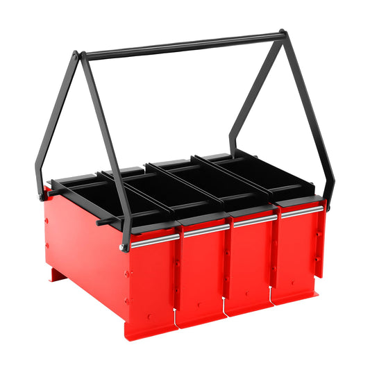 Newspaper Briquette Maker, Paper Press Machine Recycle Newspaper Log Briquette Press Maker Heavy Duty Steel Press Manual Waste Paper Brick briquette Press Machine for Indoor Outdoor Home Heating Fire