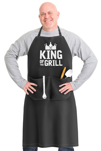 JDNFYGX Gifts for Men Dad Husband Boyfriend Brother, Funny Gifts for Him - Fathers Day, Birthday, Valentines Day, Grilling Gifts for Men, Cooking BBQ Grilling Aprons Gifts for Dad Him, Chef Gifts