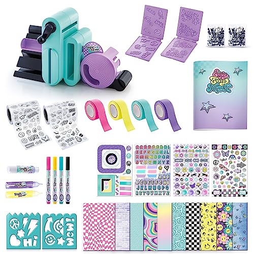 Scrapbooking 3 in 1 Station - Customise Your Notebook - 150+ DIY Accessories Included, Hours of Creativity, Embossing, Tapes and and Sticker Factory