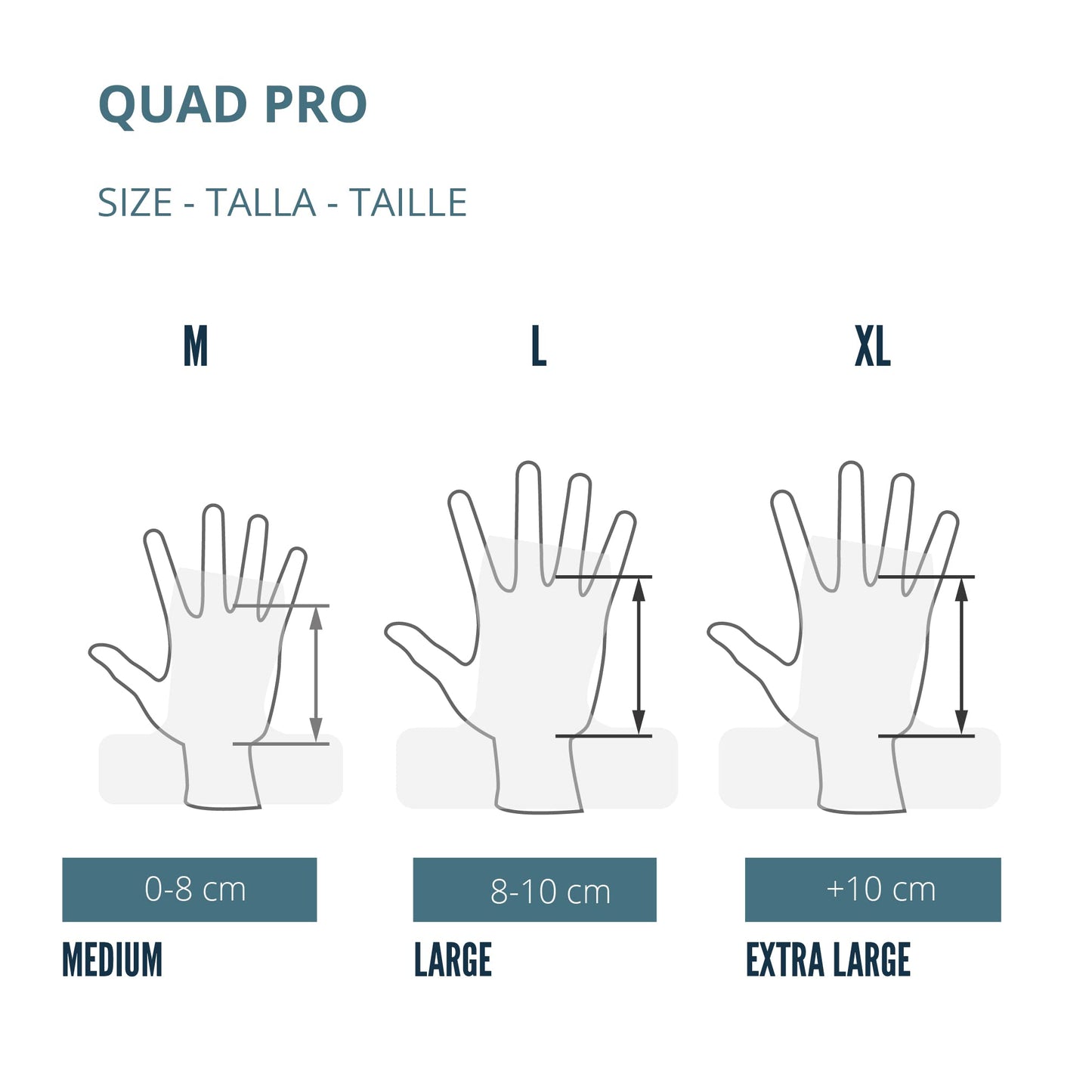 Velites I Grips Quad Pro I Professional Grips for Cross Training or Gymnastics I Suitable for Any Surface I Use with Magnesium I Include Fabric Wristbands to Gift Match.