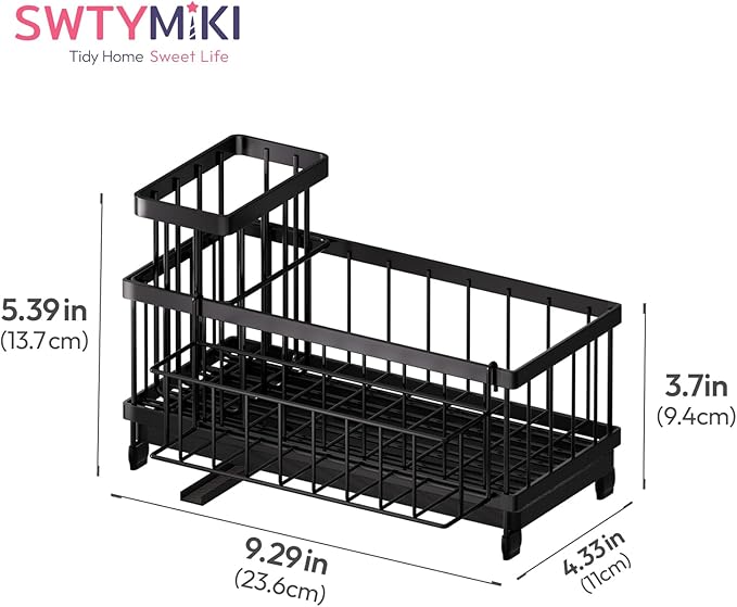 SWTYMIKI Sink Caddy Sponge Holder