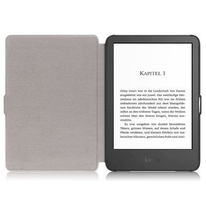 Flyorigin Case For 6" Kindle Paperwhite (7th/6th/5th Gen - 2015/2013/2012 Released Model: DP75SDI or EY21) PU Leather Case Paperwhite Cover
