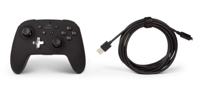 PowerA Enhanced Wireless Controller for Nintendo Switch / Switch 2 / Switch Lite / OLED Model - Black - Gamepad, game controller, Officially Licensed