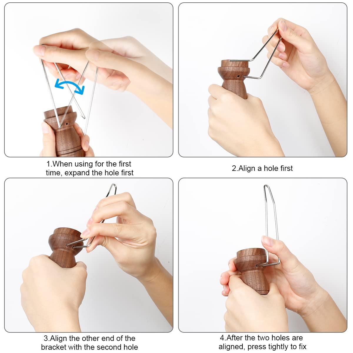 Jucoci Painting Handle for Miniautres Paint Handle Compatible with Warhammer, DND, Scale Model, Fantasy Figurines (2-in-1 Version)