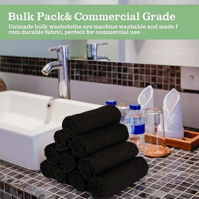 Washcloths - 20 Pack - Face Towels, Highly Soft Wash Cloths and Hand Towels