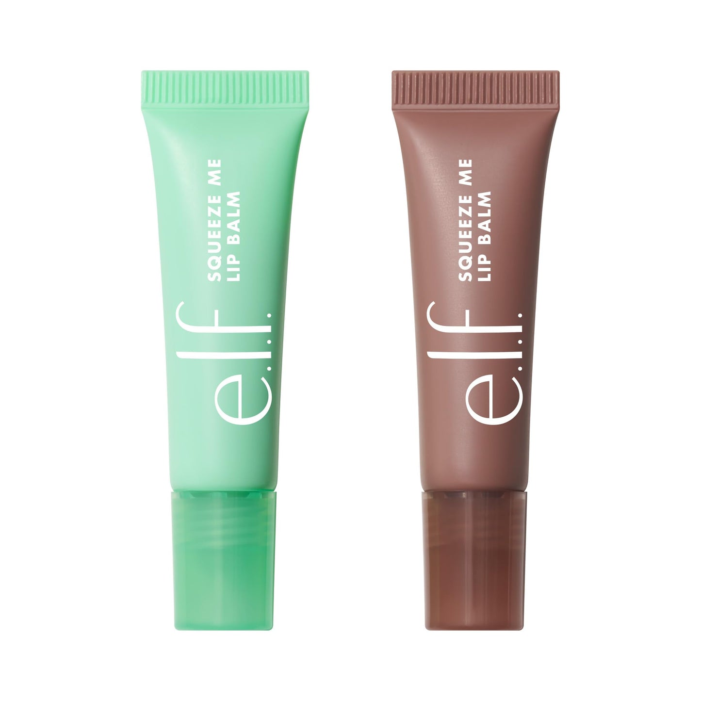 e.l.f. Squeeze Me More Lip Balm Duo, Moisturizing Balm For A Sheer Tint Of Color, Made With Hyaluronic Acid, Vegan & Cruelty-Free, Cherry & Bubblegum