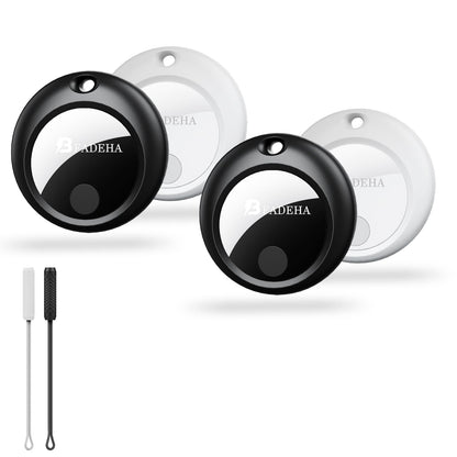 2026 [Apple MFi Certified] (iOS Only) Bluetooth Tracker Smart Finder for Apple Find My iPhone Keys Finder GPS Tracker, 5-10 Years Staying Power, Keys Finder and Item Locator for Wallet, Bags, Passport