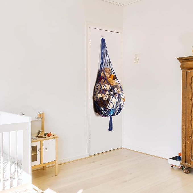 Stuffed Animal Storage Toy Hammock Corner Hanging Net
