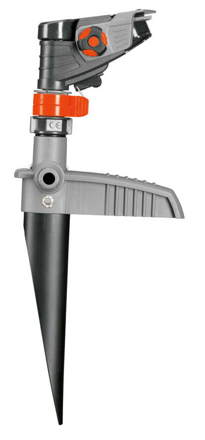 Gardena Comfort Impulse, circular and sector shelf (on spike): large area regrets for irrigation larger surfaces of 75 to 490 m², stepless range adjustment up to 12.5 m (8141-20)