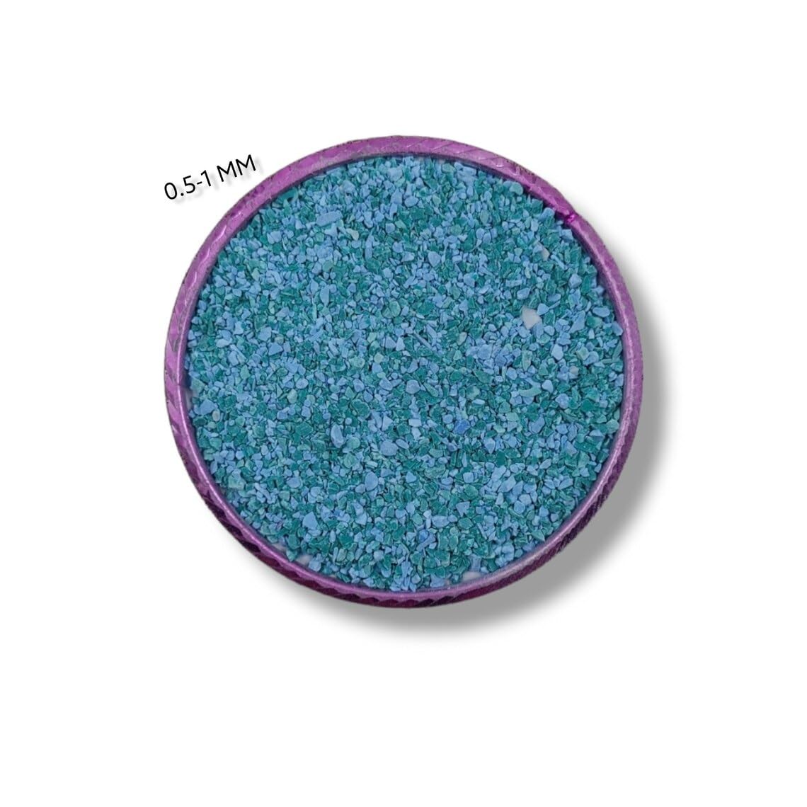 Crushed Blue Green Turquoise Coarse All Size Gemstone Powder Powder Inlay Powder Turquoise For Woodwork Inlay Stone Healing Powder (6 to 8 MM, 50 Gram (1.76 OZ))