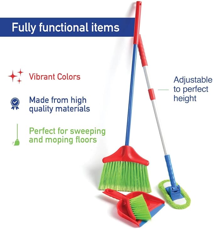 Play22 Kids Cleaning Set 4 Piece