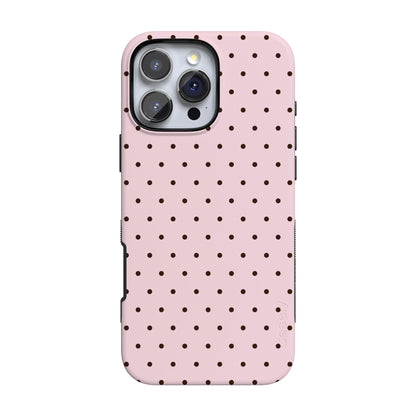 Casely iPhone 16 Pro Case | Fit Check | Neutral Checkerboard | Compatible with MagSafe | Bold Protective Design