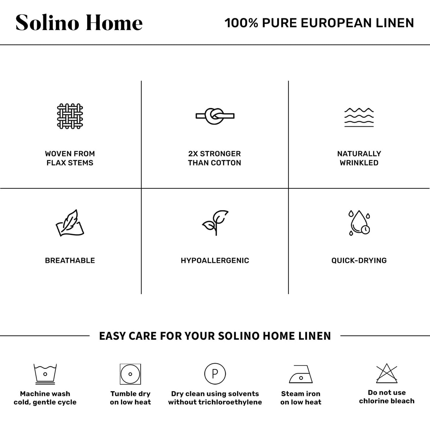 Solino Home Linen Red Table Runner 36 Inches - Classic Hemstitch, 100% Pure Linen Coffee Table Runner 14 x 36 Inch Ideal for Dresser Tables - Christmas, Holiday, Winter, New Year