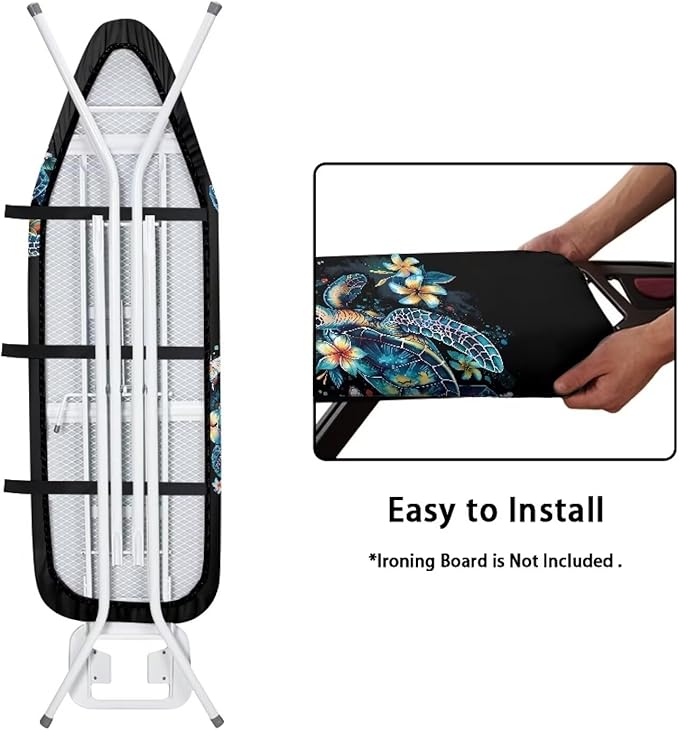 Sea Turtle Ironing Board Covers Standard Stylish Washable Ironing Board