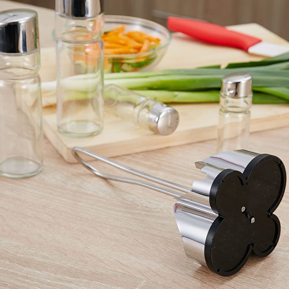 Seasoning Bottle Set, Multi purpose Oil Vinegar Salt Shakers with Stainless Steel, Suitable for Kitchen, Restaurant, Bar