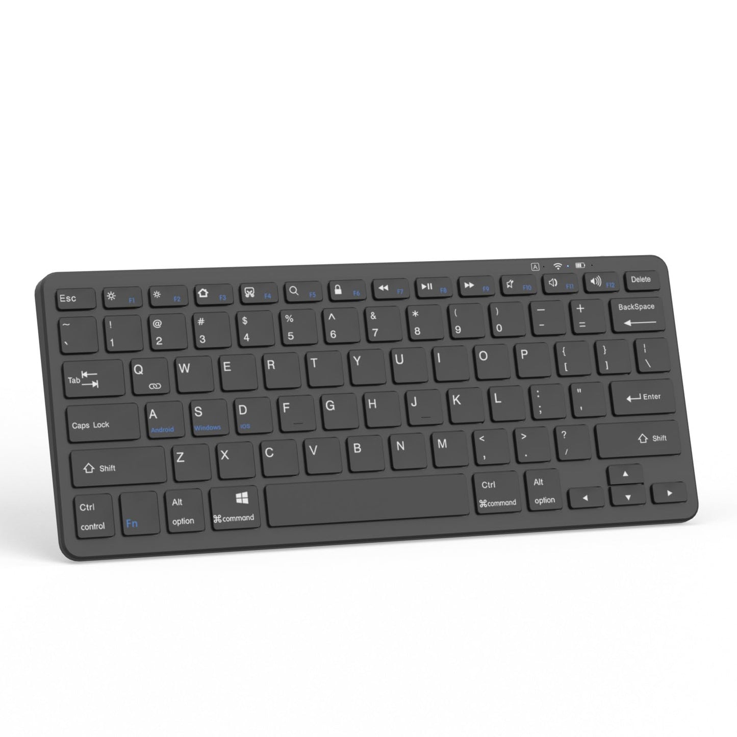 MMK Bluetooth Keyboard, Tablet Keyboard Compatible iPad 11th Generation,iPad 10th/9th/8th & Air 5th/4th, iPda Pro 13/12.9/11-Inch and Air 13/11-Inch Models and More Bluetooth-Enabled Devices-White