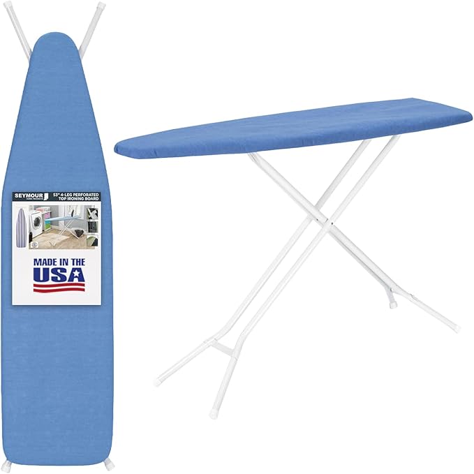 Full Size Ironing Board Made in USA – Dark Blue by Seymour Home Products 4