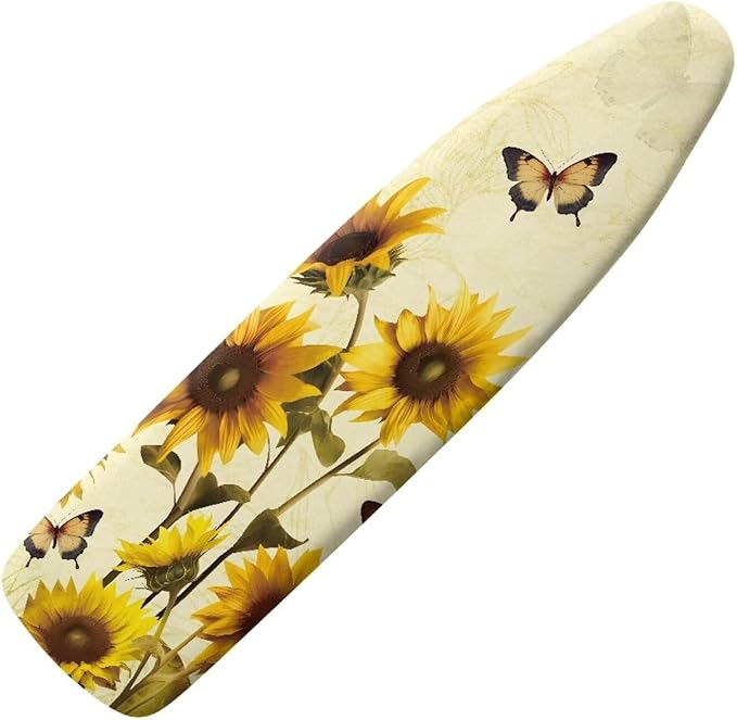Sunflower Butterfly Ironing Board Cover and Pad- 52" x 13" Iron Board Cover