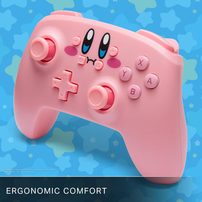 PowerA Wireless Controller for Nintendo Switch - Kirby Mouthful, Gamepad, motion controls, officially licensed