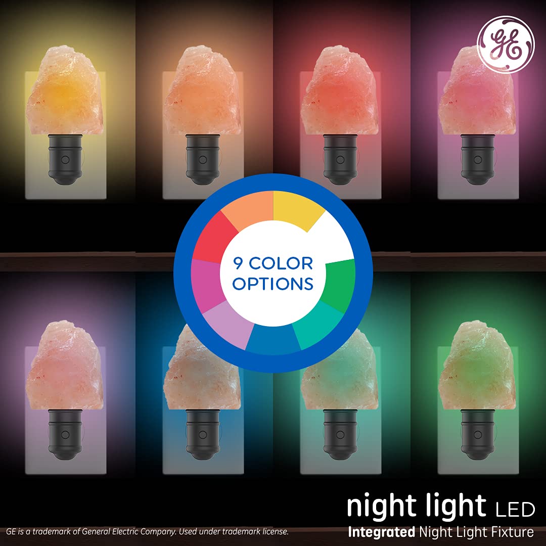 GE Himalayan Salt Night Light 9-Color (1-Pack) (FR)