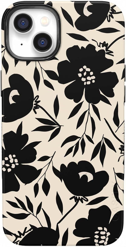 Casely iPhone 14 Plus Case | Sage Garden | Green Floral | Compatible with MagSafe | Bold Protective Design