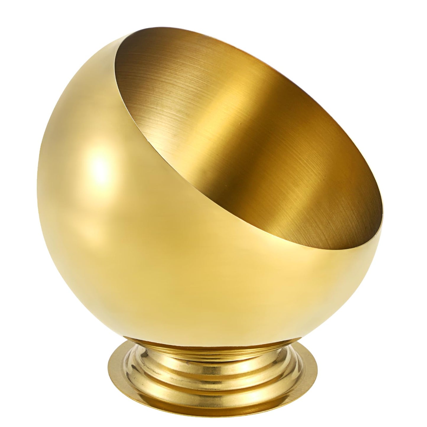 GUSHBIN Golden Key Bowl for Entryway Table Decorative Storage Dish Catch All Bowl for Fruit Coffee Pod Holder Centerpiece for Kitchen Home Decor