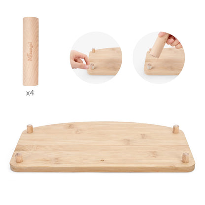 Niteangel Anti-Slide Hamster Wheel Platform - Fits for Niteangel Super-Silent Wheel | Acrylic Wheel | Wooden Wheel | Cloud Series Wheel