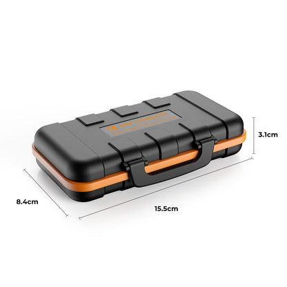 K&F Concept Camera Battery SD Card Holder Case for 4 SD Cards, 6 Micro SD TF Cards, 2 CF Cards or 2 XDQ Cards, 8 AAA or 2 Camera Batteries, NP-FZ100 Batteries